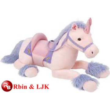 ICTI Audited Factory jouet souple de licorne rose